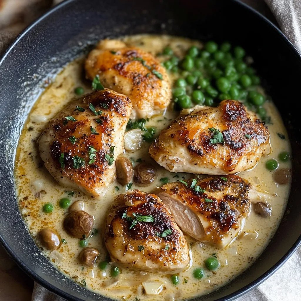 Creamy Garlic Chicken