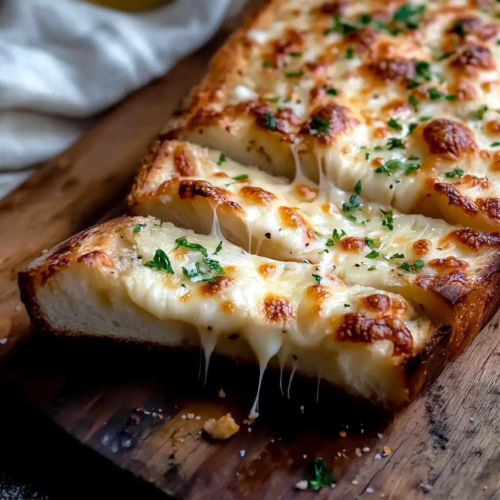 Cheesy Garlic Bread Recipe