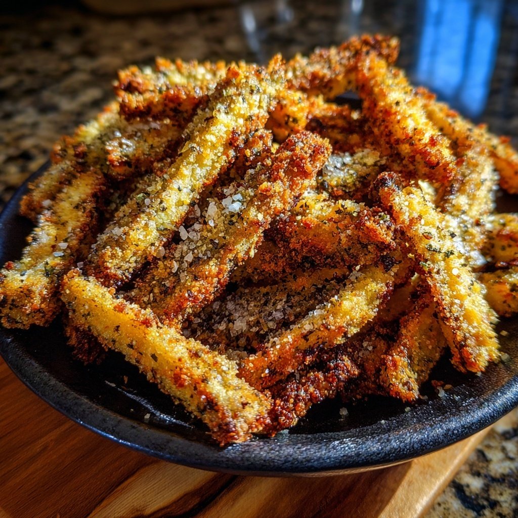 Crispy Eggplant Veggie Fries