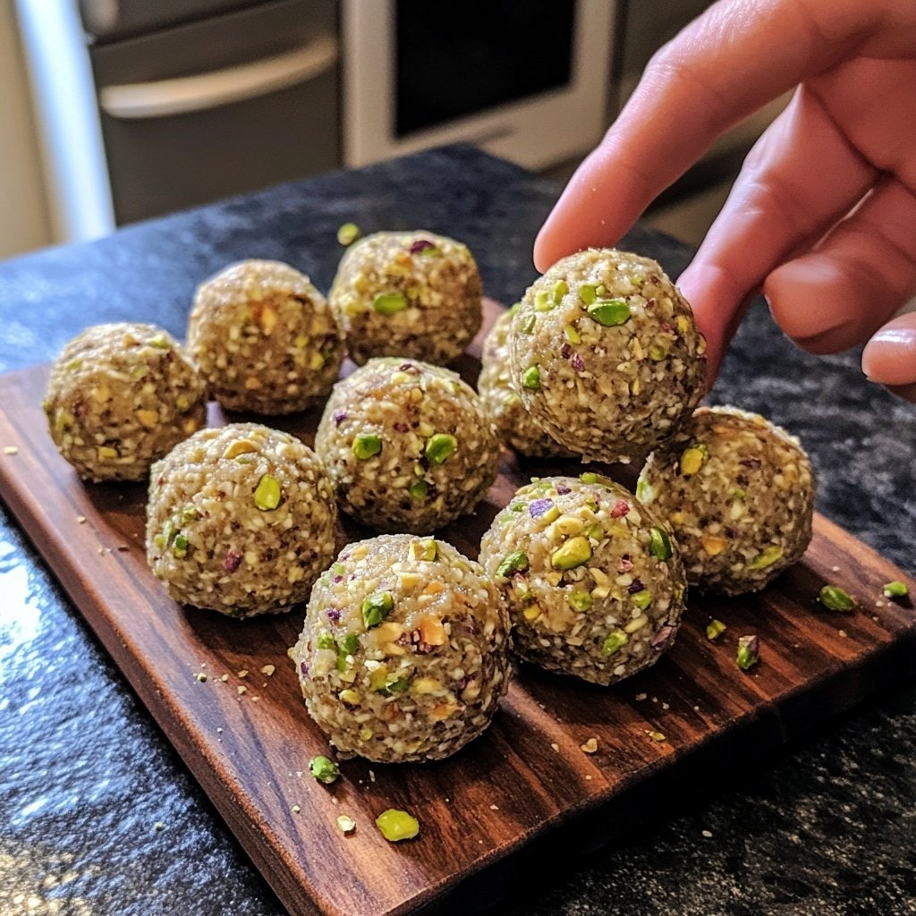 Protein Balls with Pistachios