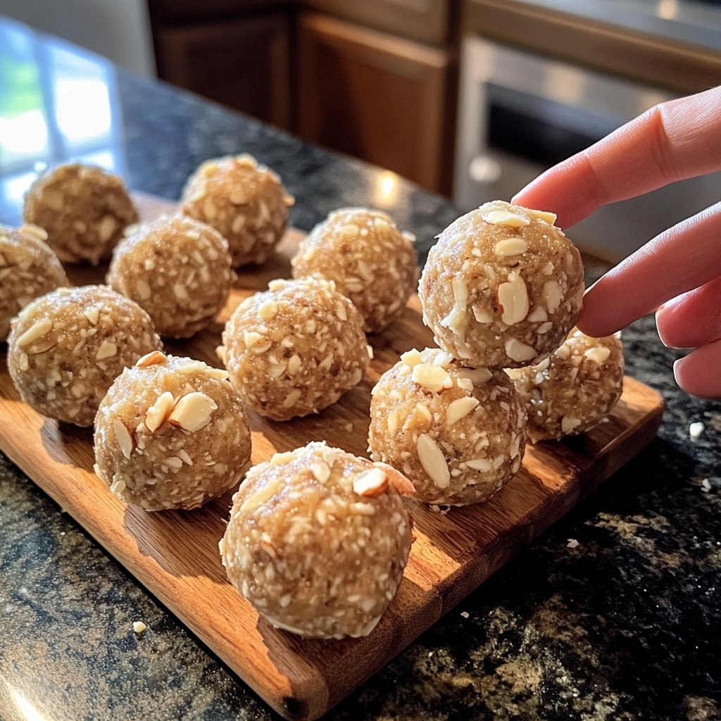 Vanilla Almond Protein Balls