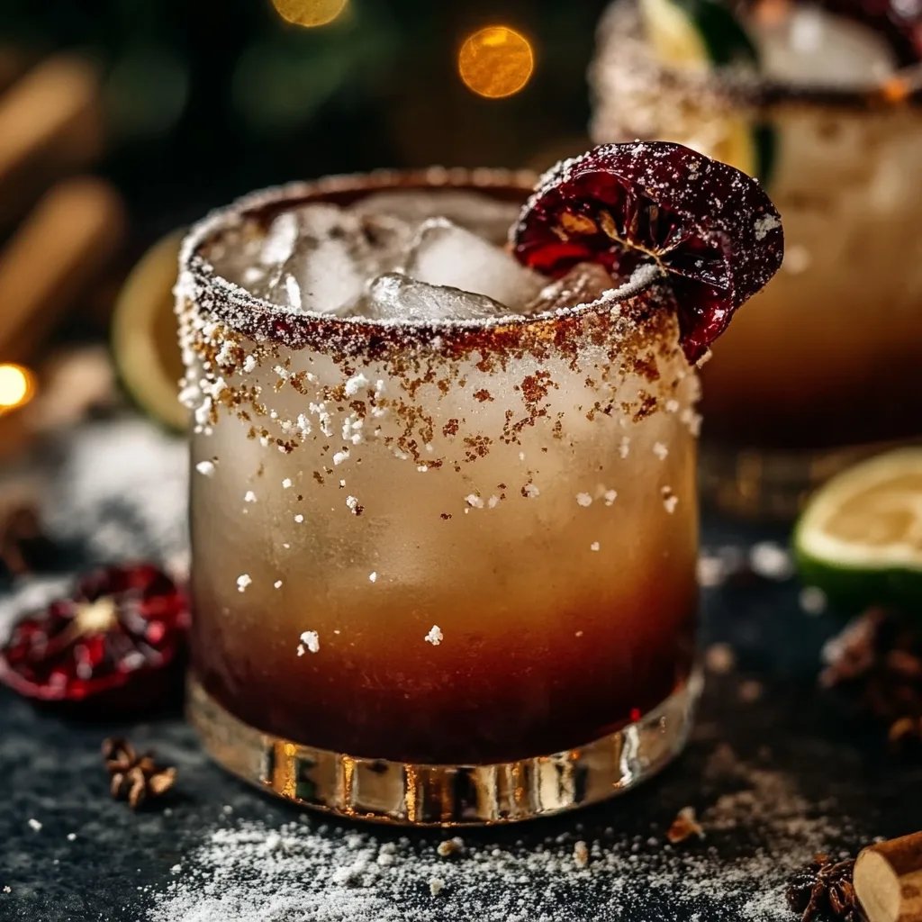 Spiced Christmas Margarita