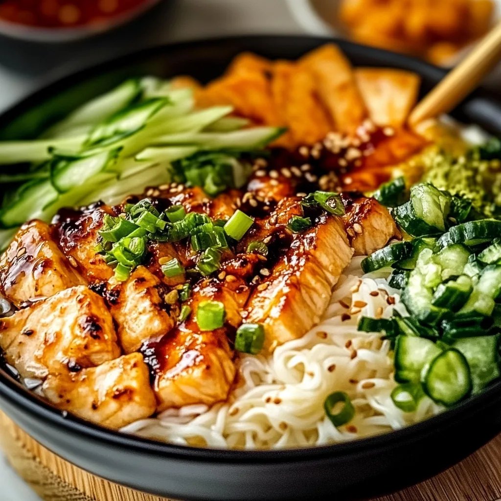Teriyaki Salmon Bowl