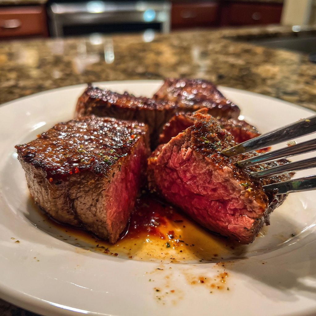 Romantic Filet Mignon with Red Wine Sauce