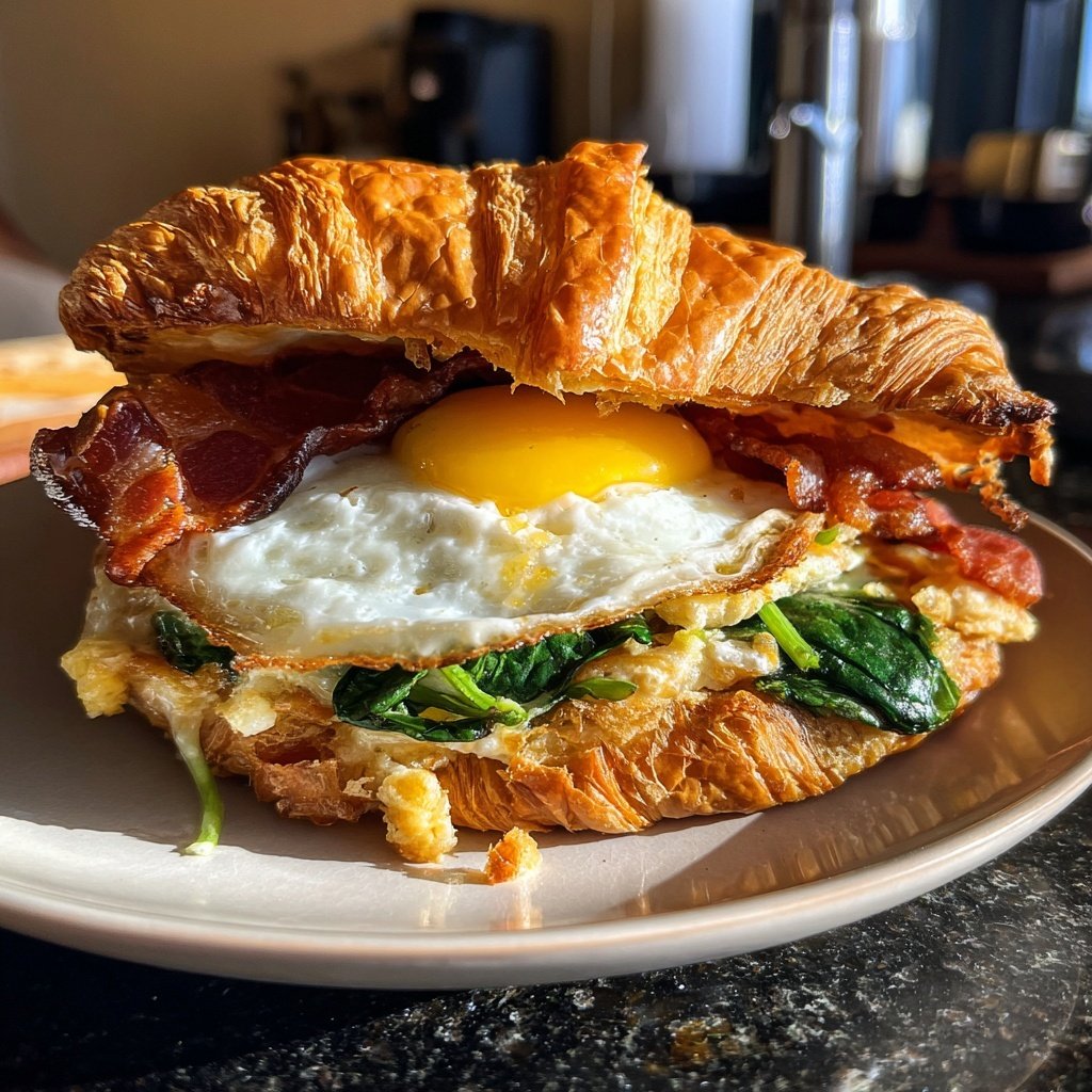 Croissant Recipes For Breakfast Sandwiches