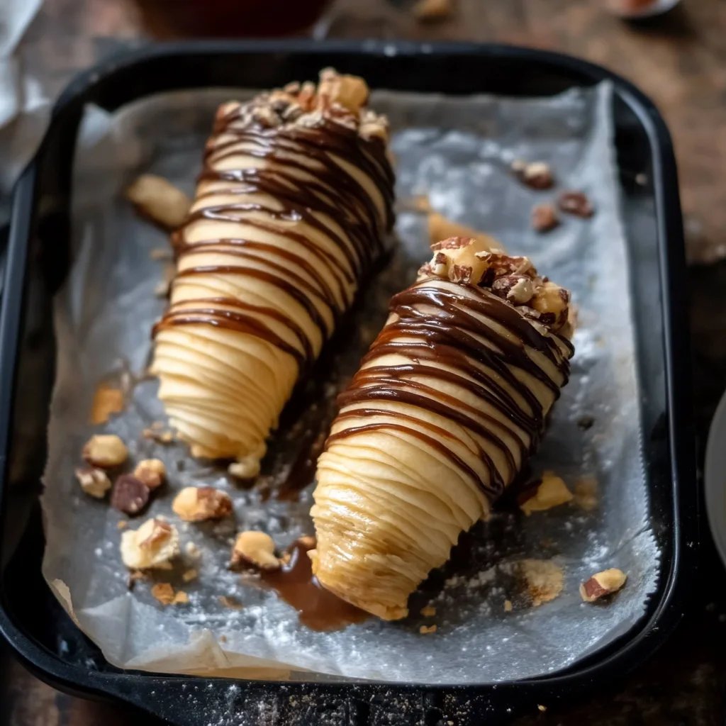 Hazelnut Custard Fillo Cigars