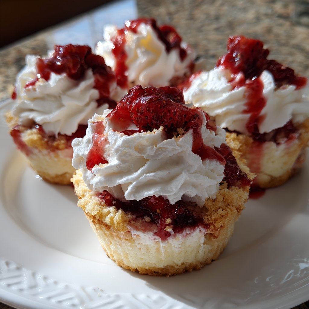Strawberry Shortcake Cups For Parties