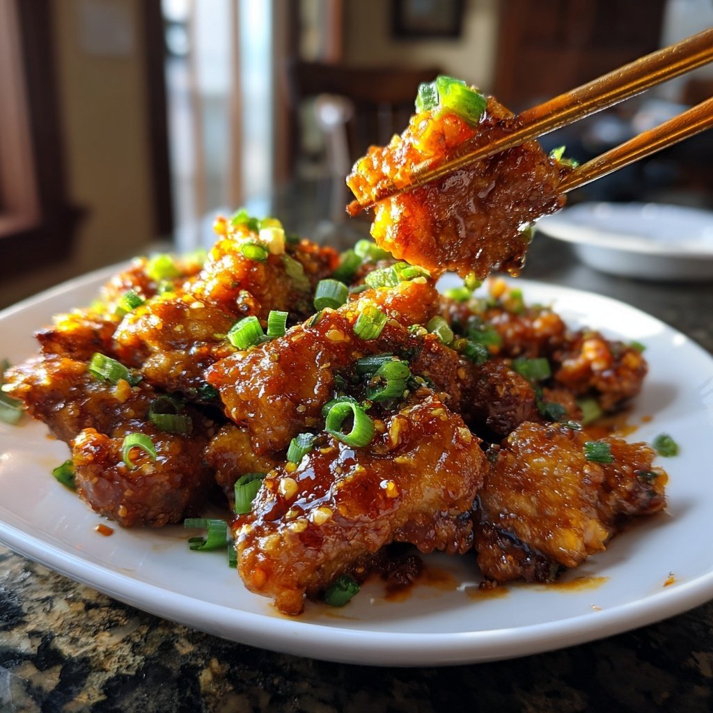 Easy Mongolian Chicken