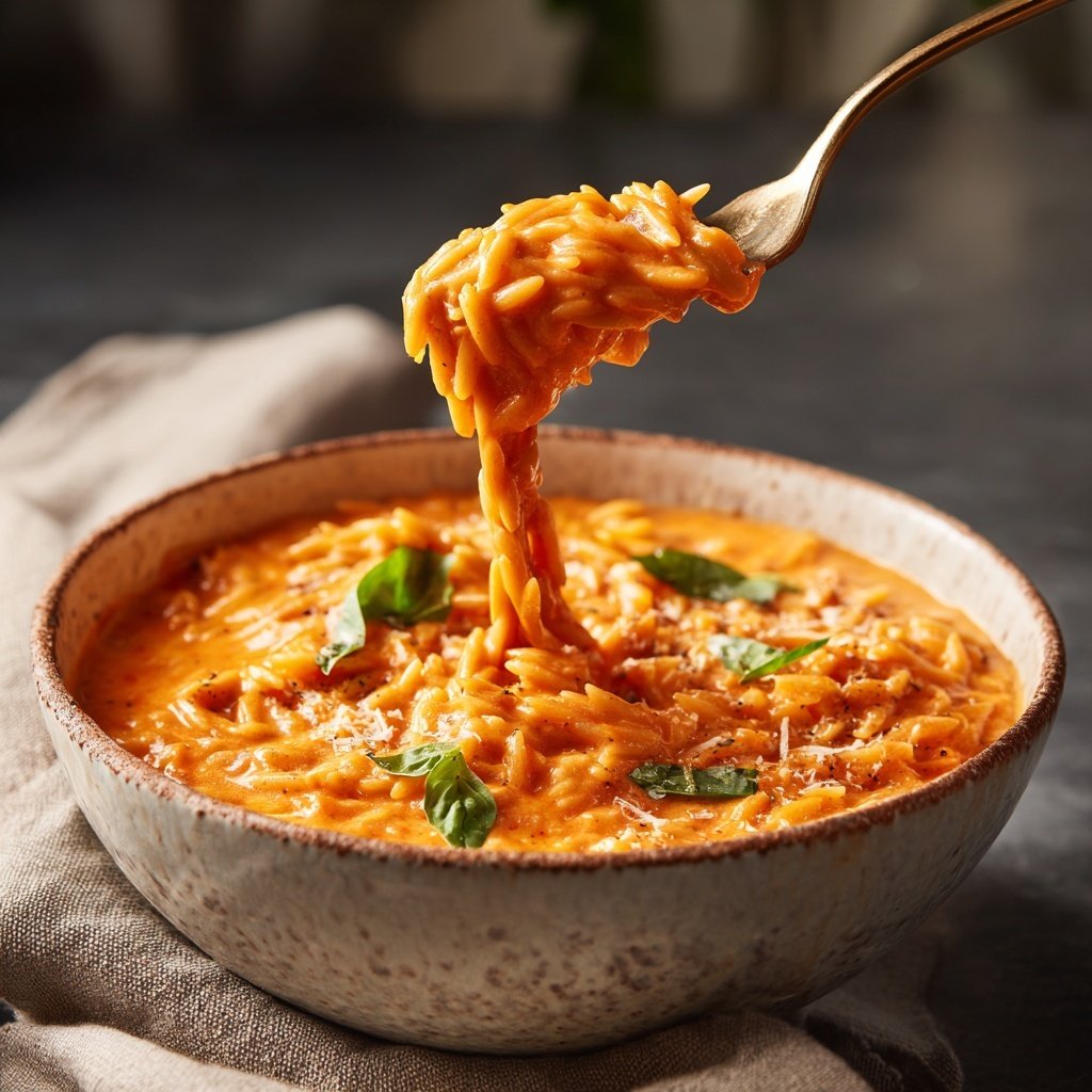 Sunday Creamy Tomato Orzo