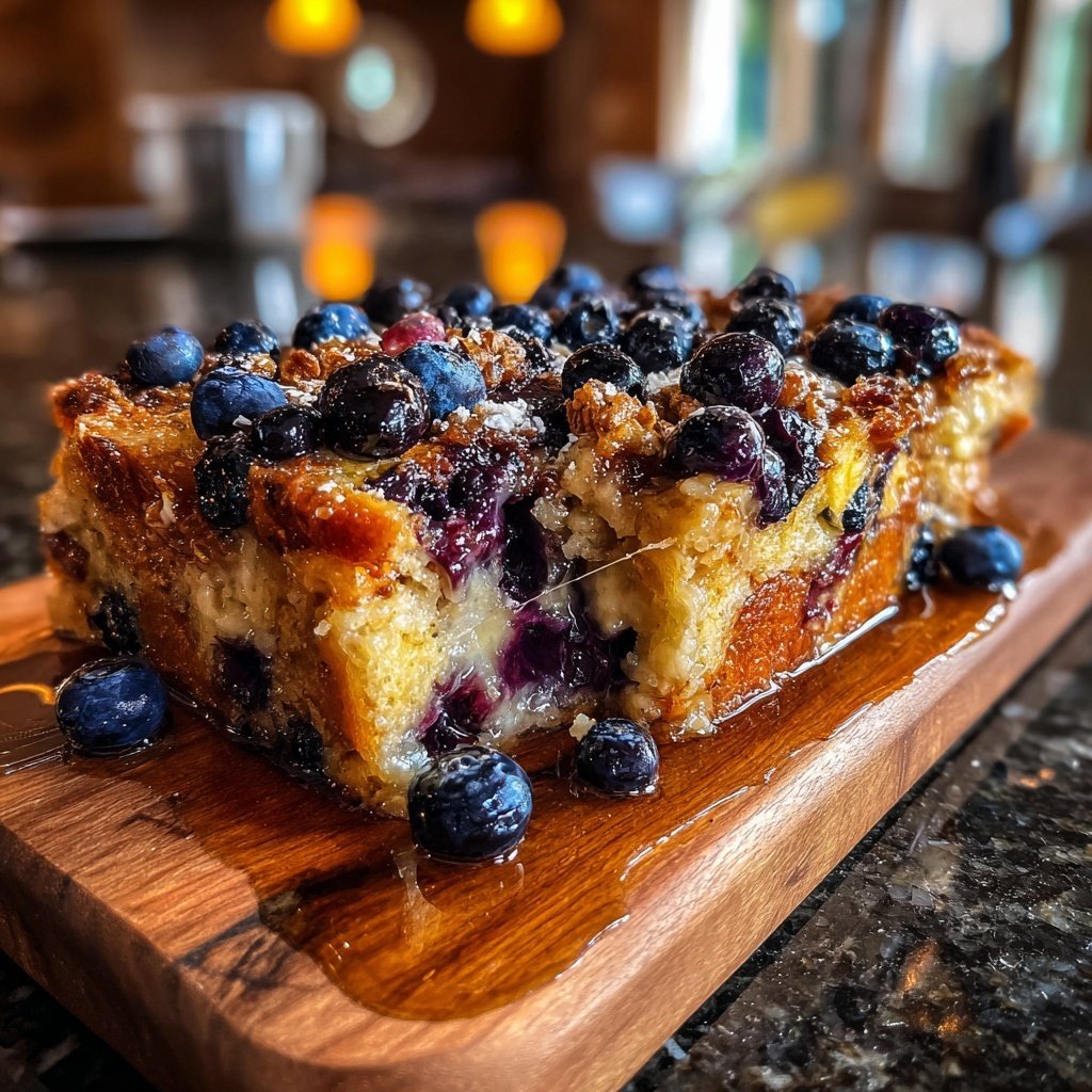 Blueberry Breakfast French Toast Bake