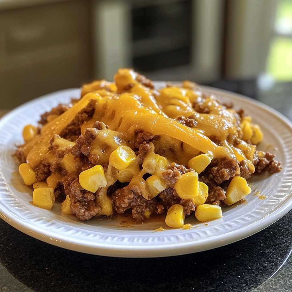 Ground Beef Skillet with Corn