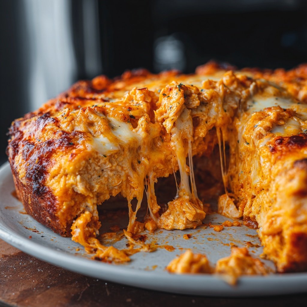 Baked Buffalo Chicken Dip