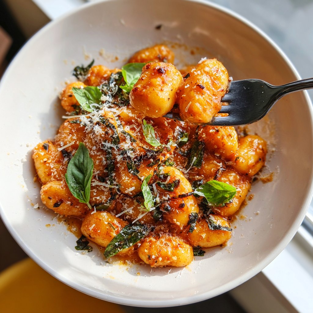 Sunday Tomato Basil Gnocchi