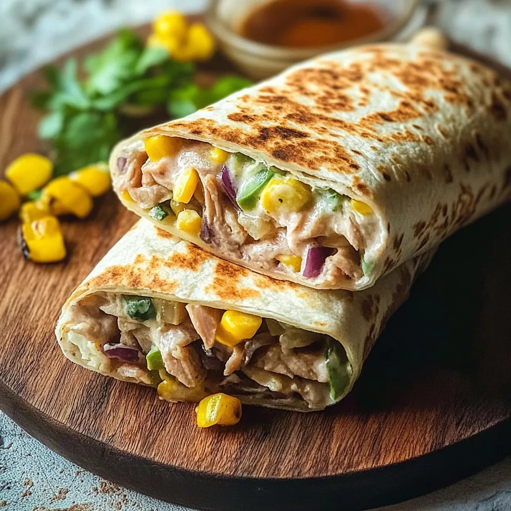 Tuna Melt Wrap