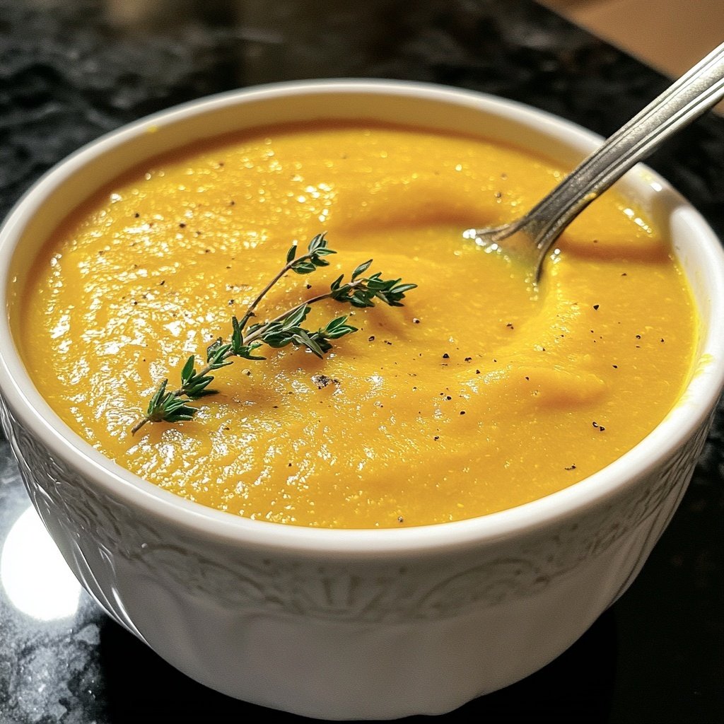 Squash Soup with Thyme