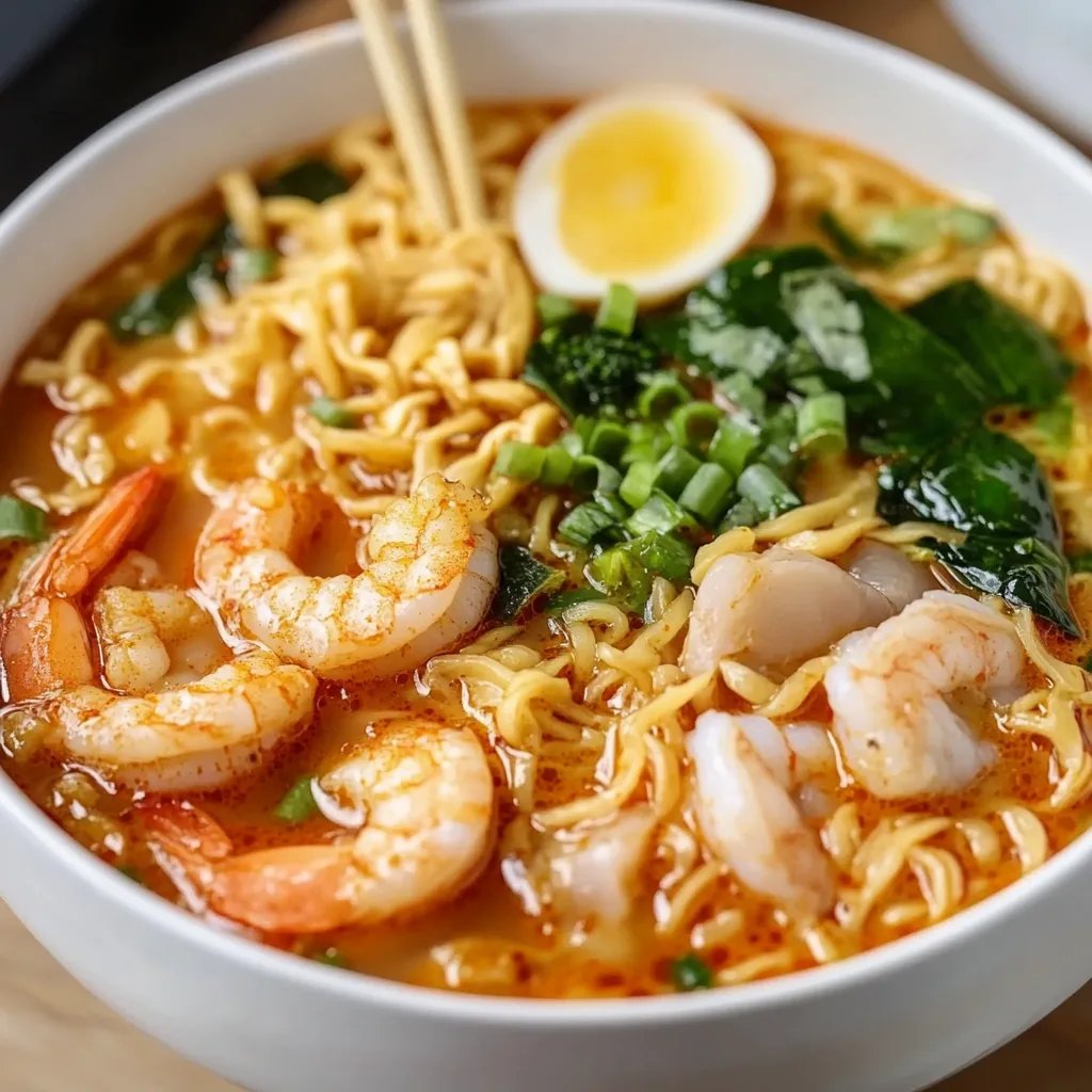 Spicy Shrimp Ramen