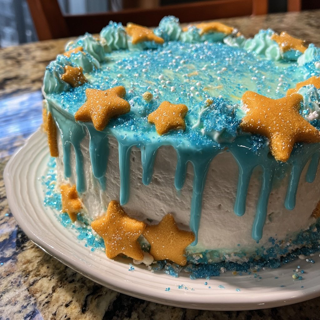 Pisces Birthday Cake