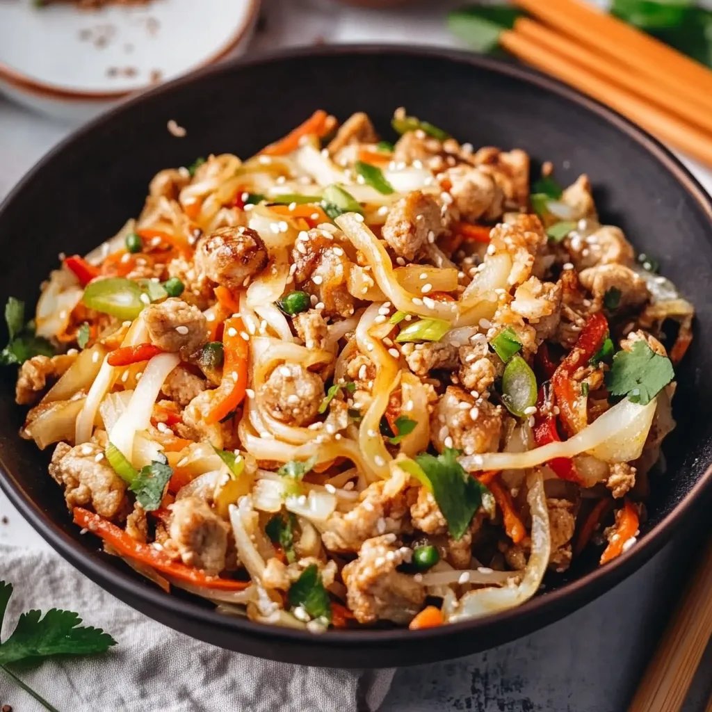 Easy Egg Roll in a Bowl (Low-Carb Recipe)